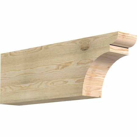 Ekena Millwork Yorktown Rough Sawn Rafter Tail, Douglas Fir, 6"W x 12"H x 36"L RFT06X12X36YOR00RDF